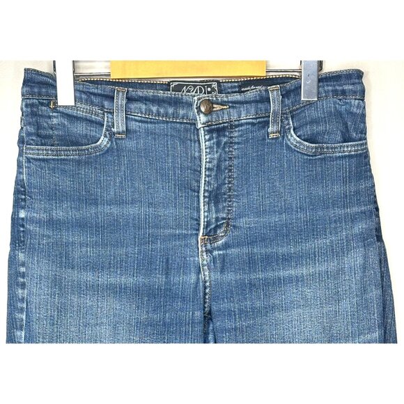 NYDJ Womens Jeans NOT YOUR DAUGHTER'S Denim Straight Designer Blue Size 12 - Picture 4 of 14
